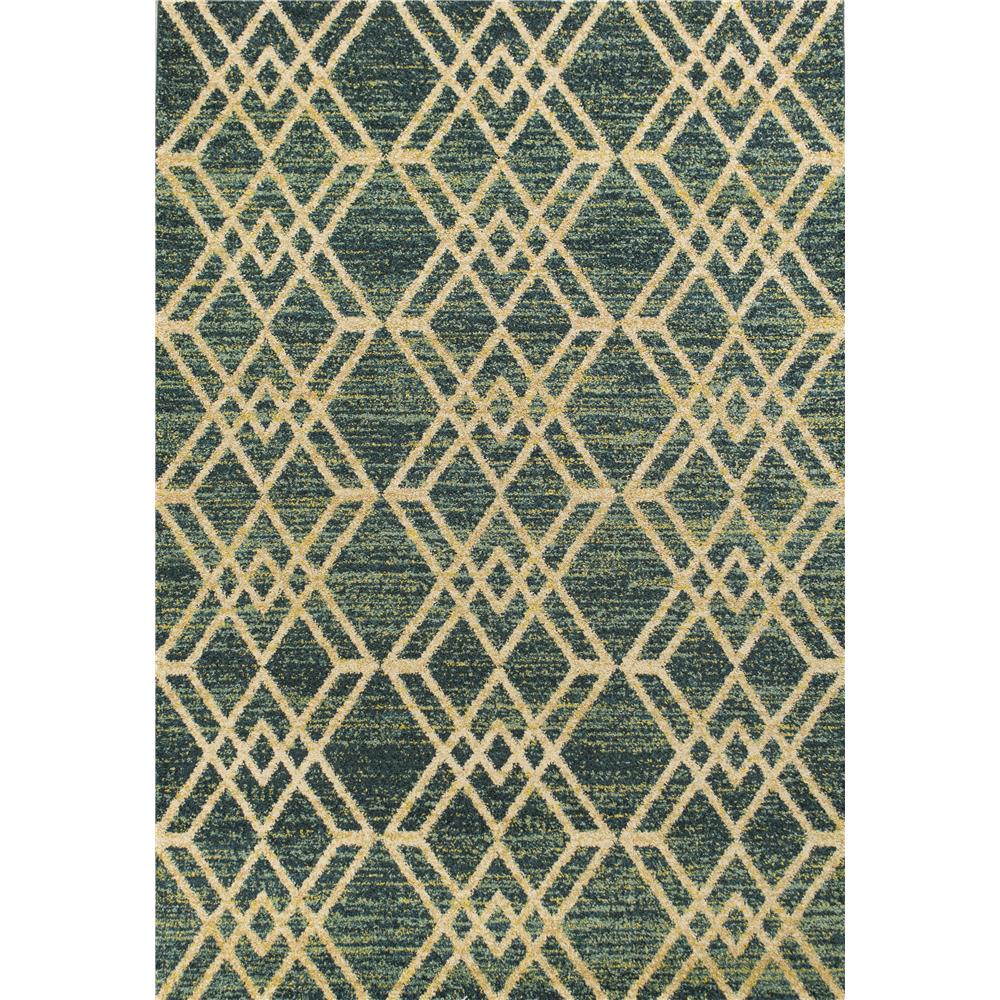 KAS 4471 Barcelona 9 Ft. 10 In. X 13 Ft. 2 In. Rectangle Rug in Teal